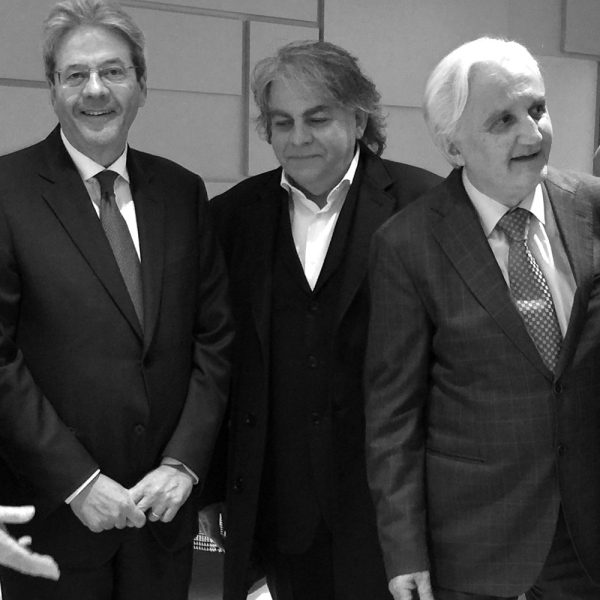 With Prime Minister Gentiloni and President of Simonelli Group, Nando Ottavi